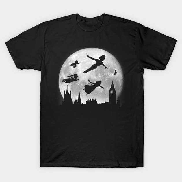 Flying over Big Ben T-Shirt by DrMonekers